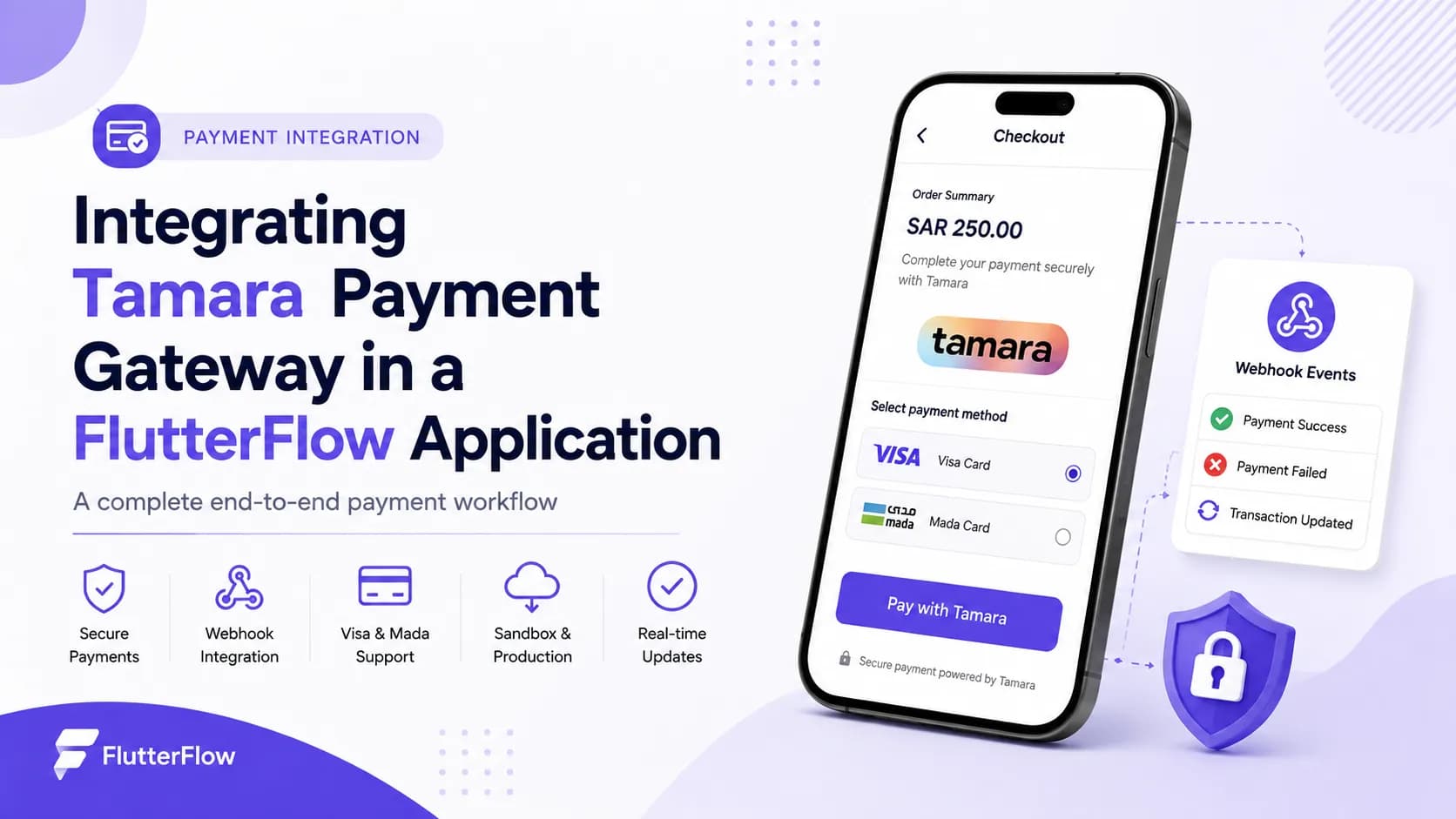 Integrating Tamara Payment Gateway in a FlutterFlow Application
