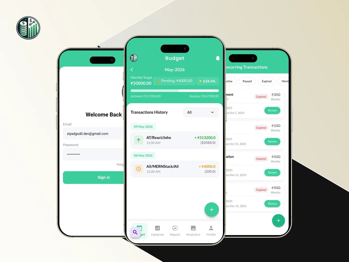 MoneyMind – Personal Finance & Expense Tracker
