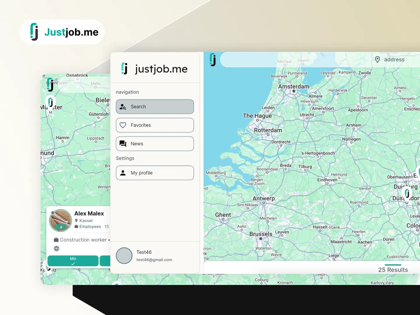 JustJobMe Web
