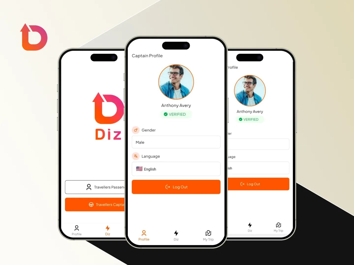 DIZ – Carpooling & Ride-Sharing App