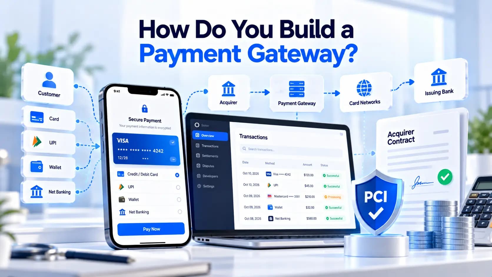How Do You Build a Payment Gateway? PCI Scope, Acquirer Contracts and Realistic Cost