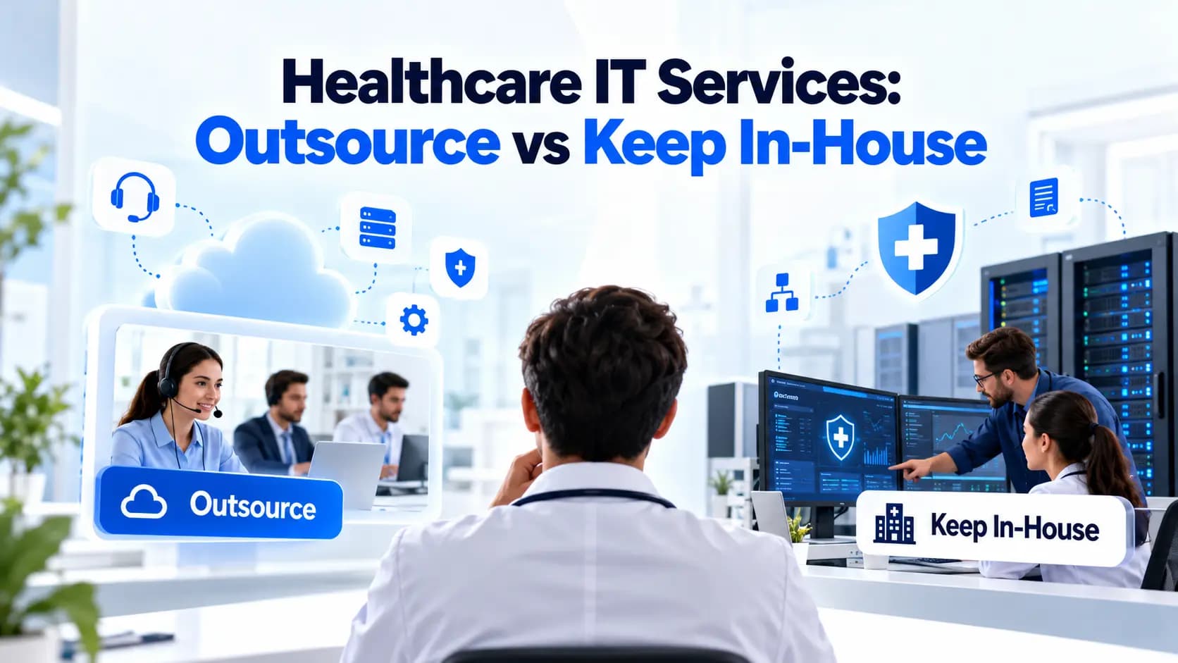 Healthcare IT Services: What to Outsource, What to Keep In-House, and How to Choose a Partner