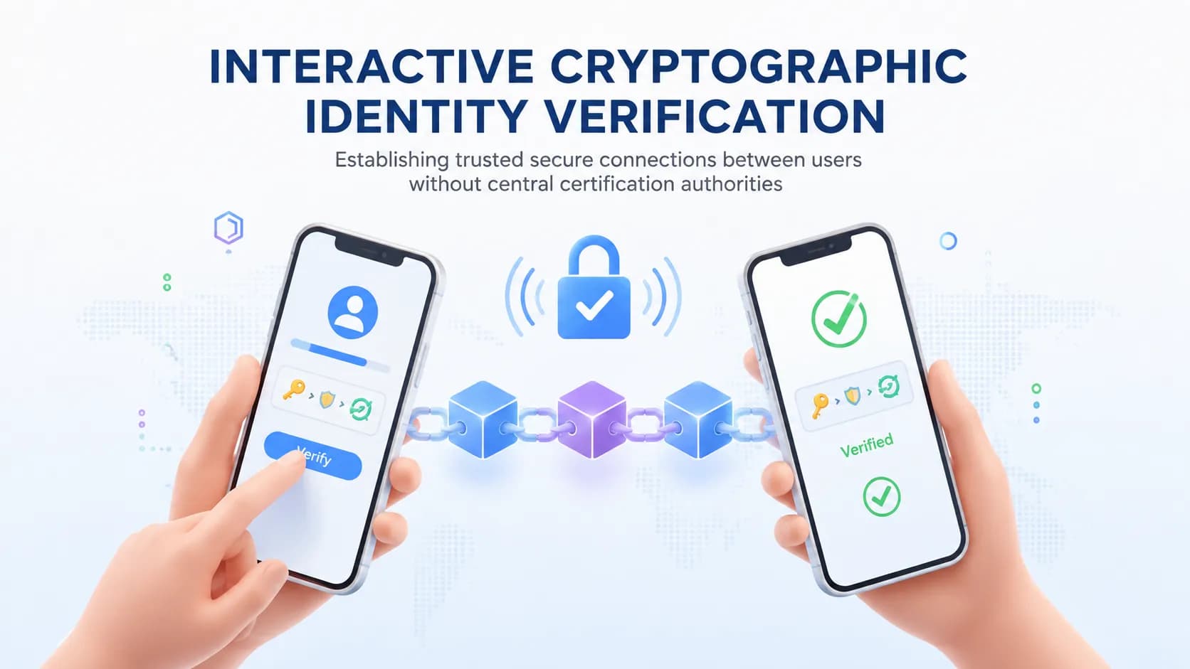 Interactive Cryptographic Identity Verification