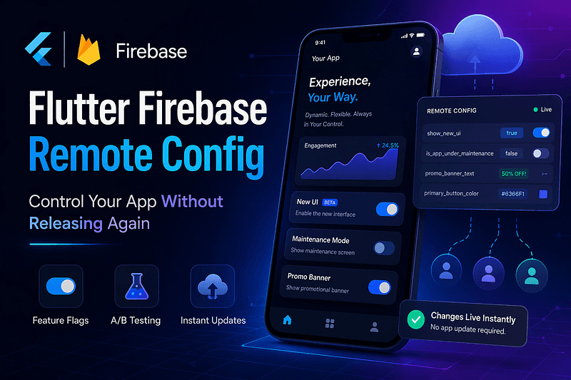Flutter Firebase Remote Config: Control Your App Without Releasing Again