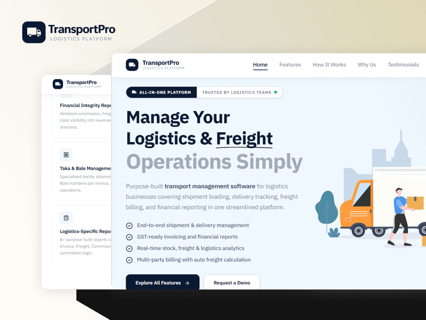 TransportPro – Transport Management Software