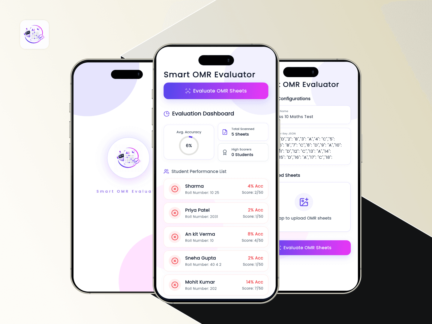 Smart OMR Evaluator