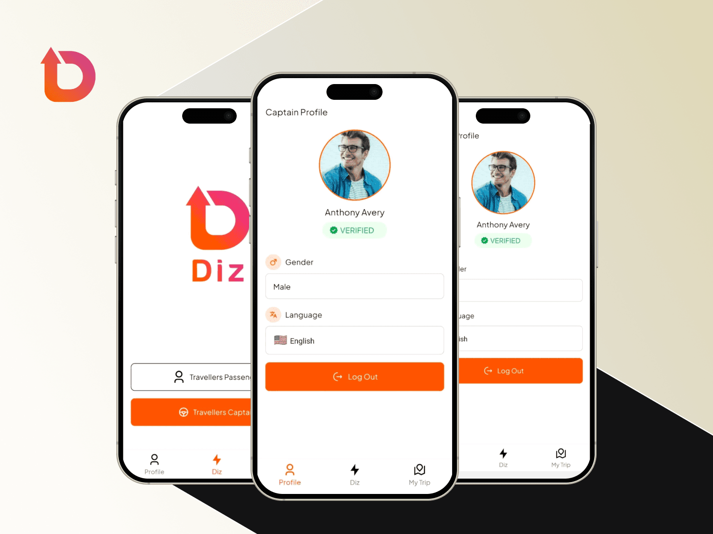DIZ – Carpooling & Ride-Sharing App