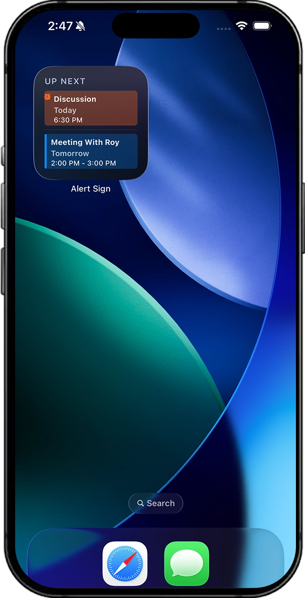 AlertSign – Smart Calendar & Reminder Alert System screen 9
