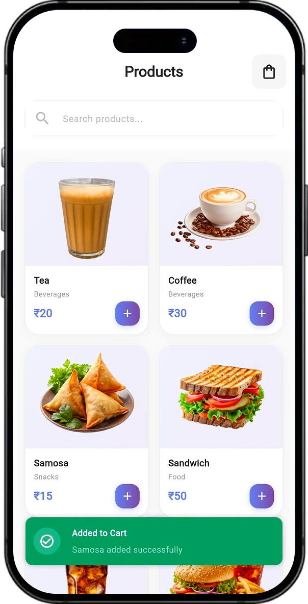 PrintBill – WiFi POS Billing & Receipt Printing Application screen 3