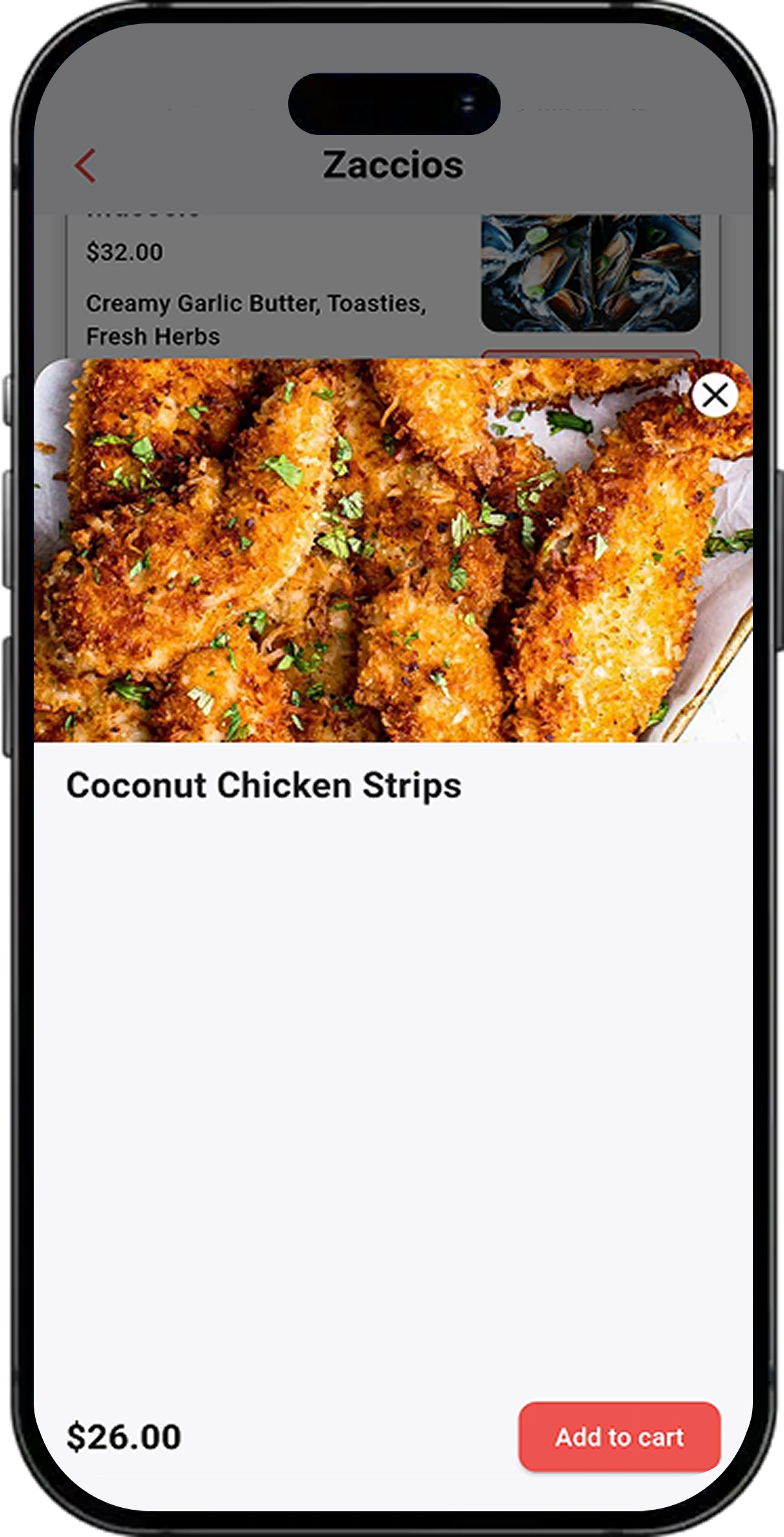 Bienour App screen 3