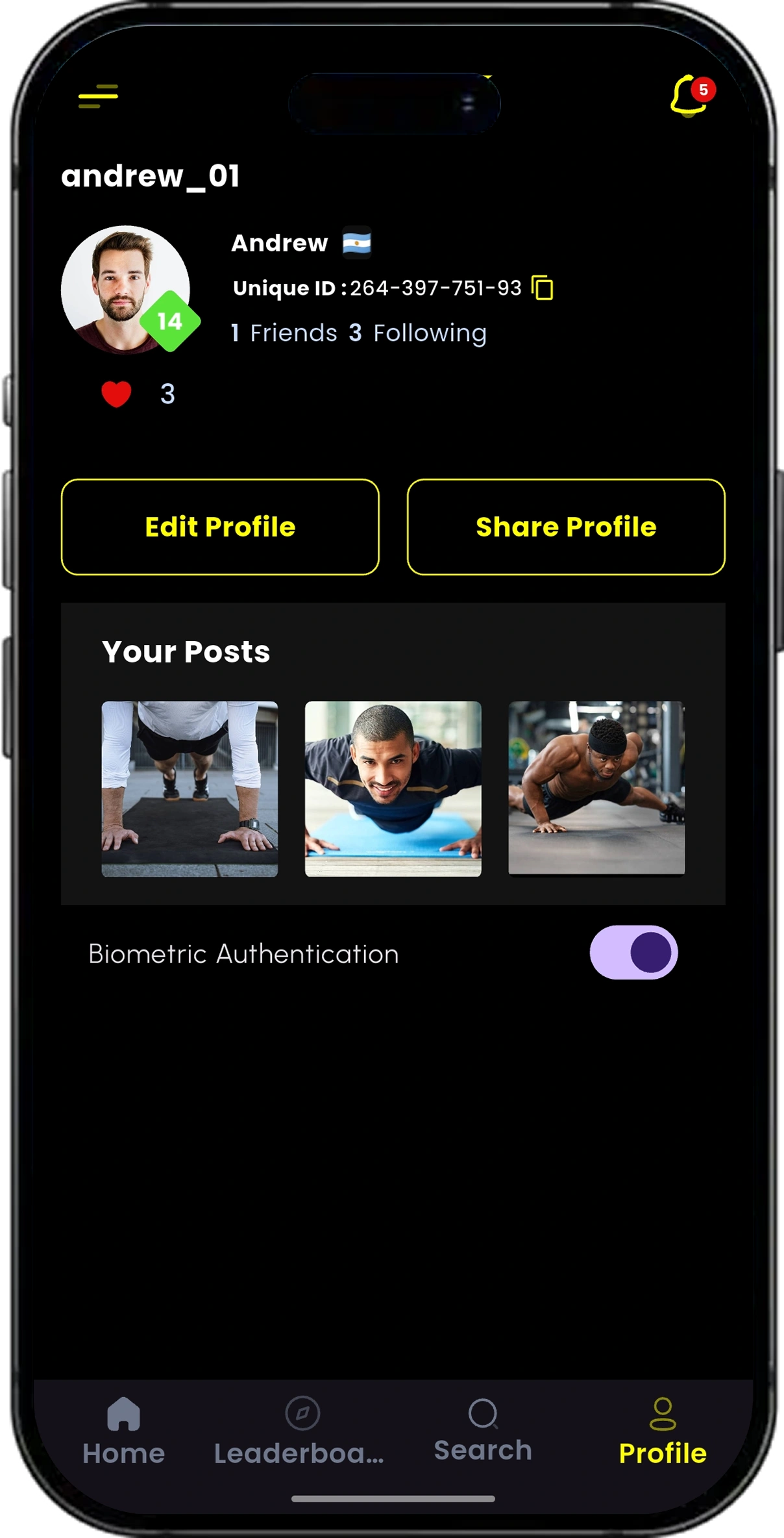 FitX (Challenging) screen 3