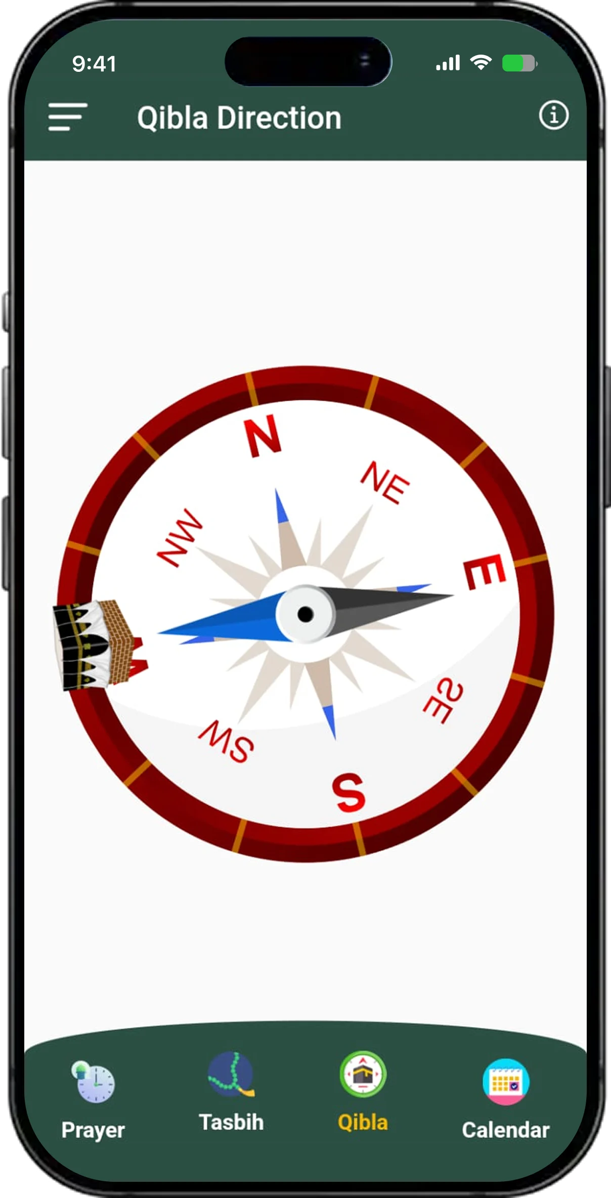 Raza prayer times screen 1
