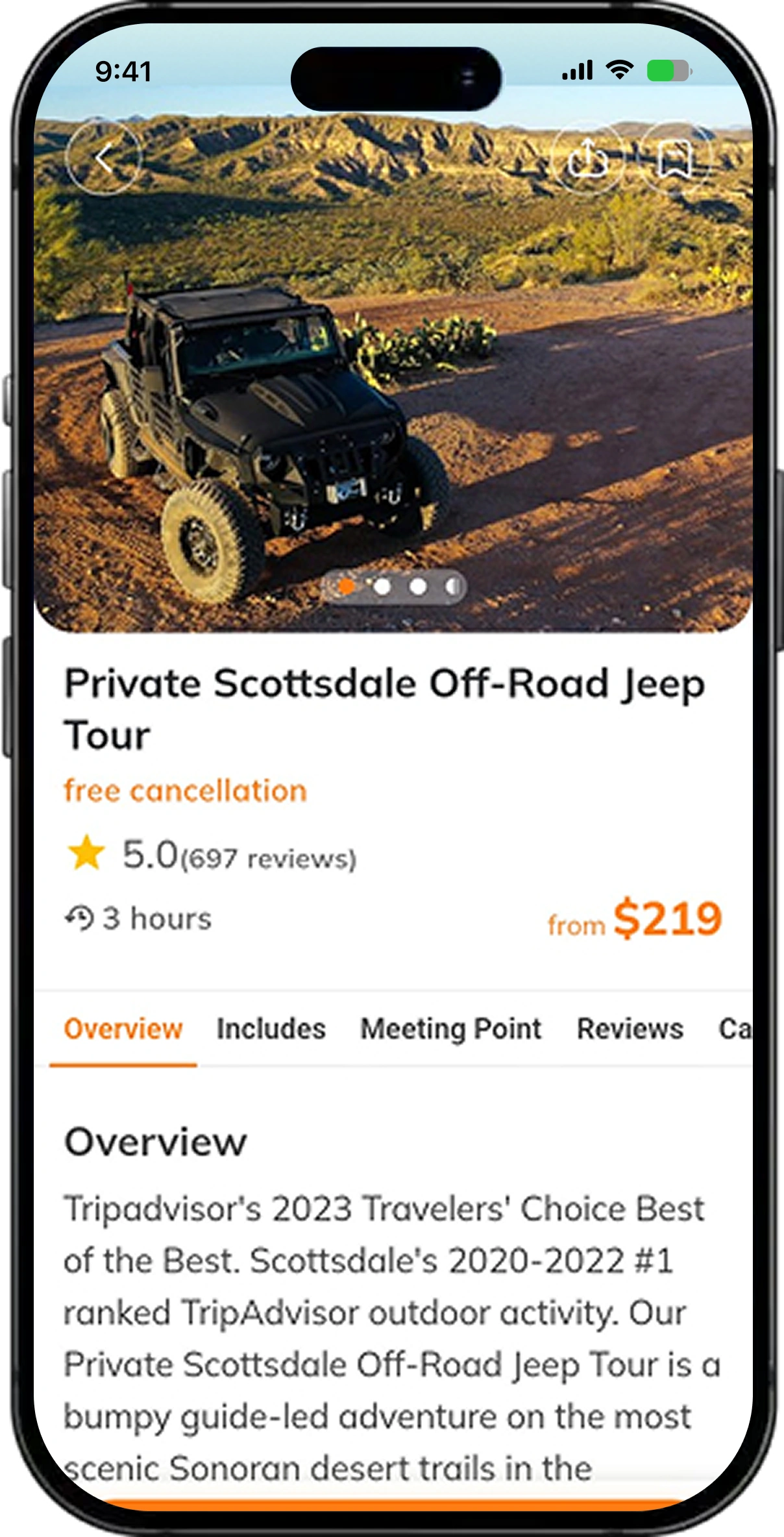 TripPlnr App screen 3