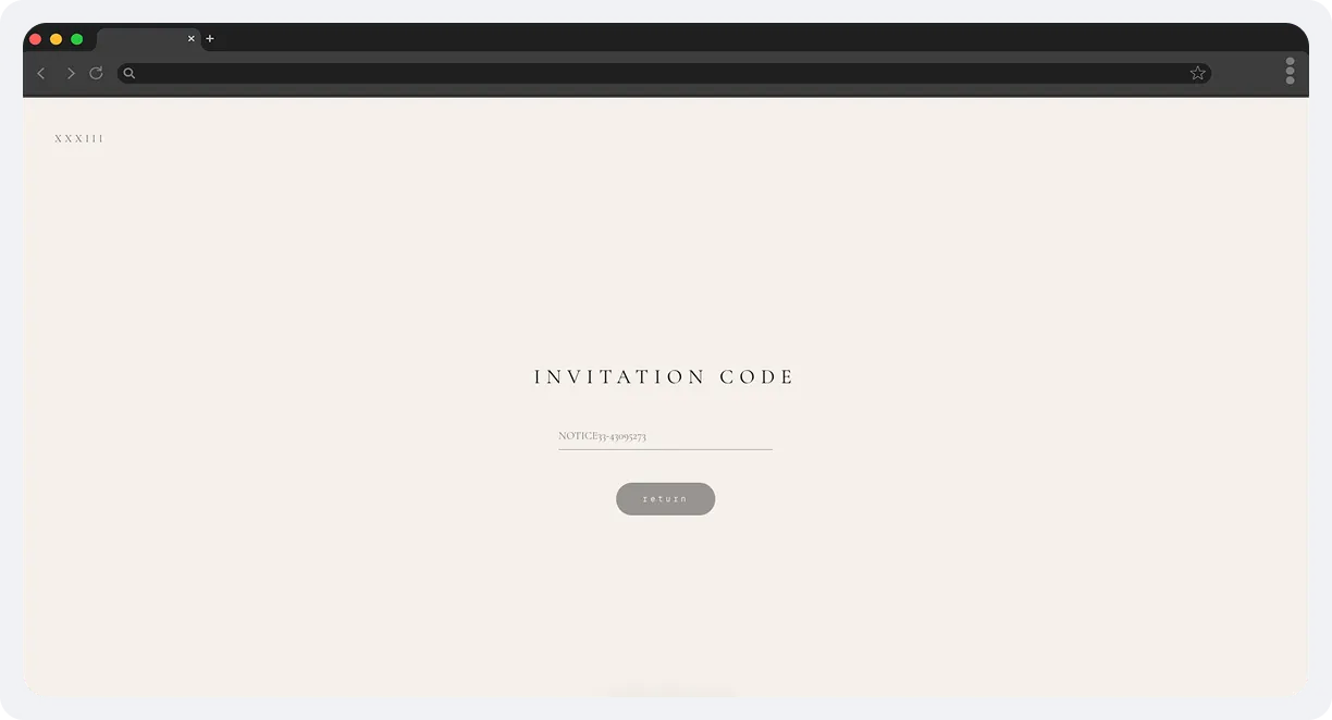 XXXIII screen 2
