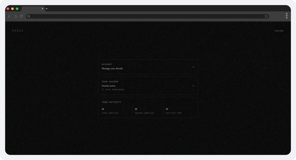 XXXIII screen 13