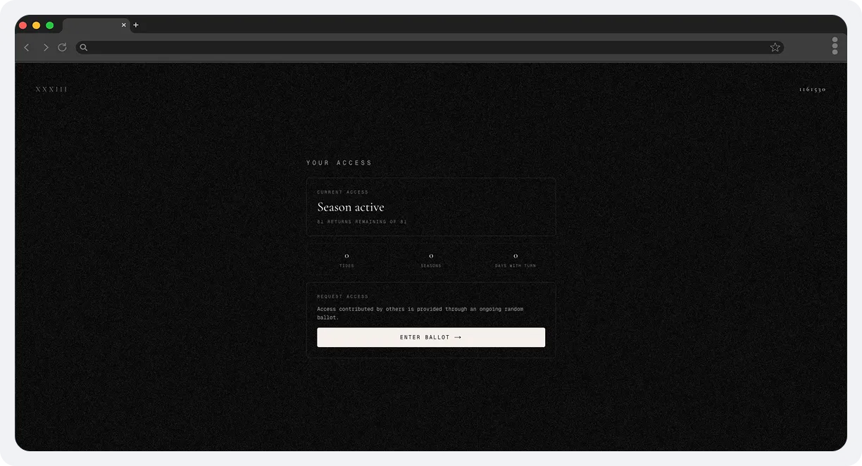 XXXIII screen 14